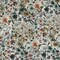 1 Yard Ivory Floral Passing of Adonis Stretch Cotton Sateen Fabric